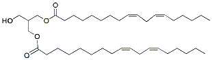 Molecular structure of the compound: 1,1'-[2-(Hydroxymethyl)-1,3-propanediyl] dilinoleate