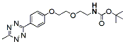 Molecular structure of the compound: Methyltetrazine-PEG1-NH-Boc