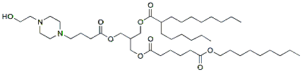 Molecular structure of the compound BP-40939