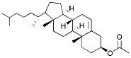 Molecular structure of the compound: Cholesteryl Acetate