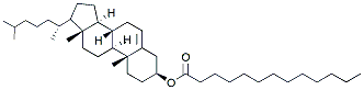 Molecular structure of the compound: Cholesteryl Tridecanoate