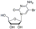 Molecular structure of the compound: 5-Bromocytidine