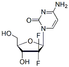 Molecular structure of the compound: Gemcitabine