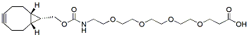Molecular structure of the compound: endo-BCN-PEG4-acid