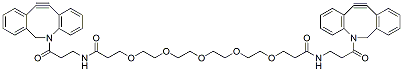 Molecular structure of the compound: DBCO-PEG5-DBCO