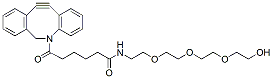 Molecular structure of the compound: DBCO-PEG4-alcohol