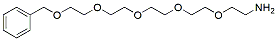 Molecular structure of the compound: Benzyl-PEG5-amine