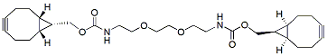 Molecular structure of the compound: bis-PEG2-endo-BCN