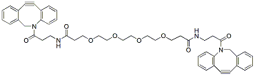 Molecular structure of the compound: DBCO-PEG4-DBCO