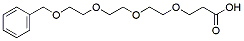Molecular structure of the compound: Benzyl-PEG4-acid