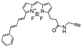 Molecular structure of the compound: BDP 581/591 alkyne