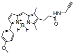 Molecular structure of the compound: BDP TMR alkyne