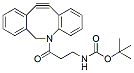 Molecular structure of the compound: DBCO-NH-Boc
