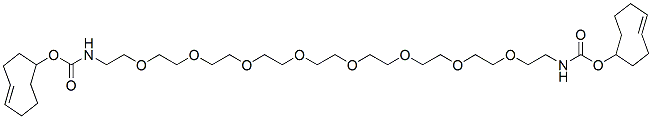 Molecular structure of the compound: TCO-PEG8-TCO