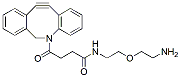 Molecular structure of the compound: DBCO-PEG1-amine TFA salt
