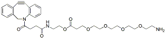 Molecular structure of the compound: DBCO-C2-PEG4-amine