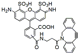 Molecular structure of the compound: BP Fluor 488 DBCO