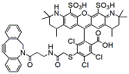 Molecular structure of the compound: BP Fluor 546 DBCO