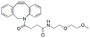 Molecular structure of the compound: m-PEG2-DBCO
