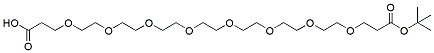 Molecular structure of the compound: Acid-PEG8-t-butyl ester