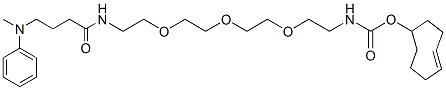 Molecular structure of the compound: N-Methylaniline-PEG3-TCO