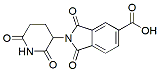 Molecular structure of the compound: 2-(2,6-Dioxopiperidin-3-yl)-1,3-dioxoisoindoline-5-carboxylic acid