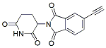 Molecular structure of the compound: 2-(2,6-Dioxopiperidin-3-yl)-5-ethynylisoindoline-1,3-dione