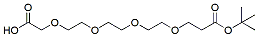 Molecular structure of the compound: t-butyl ester-PEG4-CH2COOH