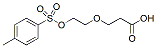 Molecular structure of the compound: Tos-PEG2-acid