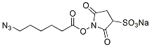 Molecular structure of the compound: 6-Azidohexanoic Acid Sulfo-NHS Ester