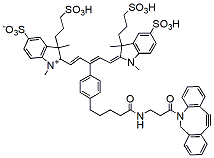 Molecular structure of the compound: IR 650 DBCO