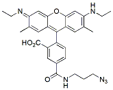 Molecular structure of the compound: R6G azide, 5-isomer