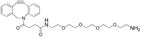 Molecular structure of the compound: DBCO-PEG4-amine
