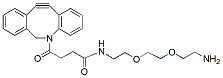 Molecular structure of the compound: DBCO-PEG2-amine