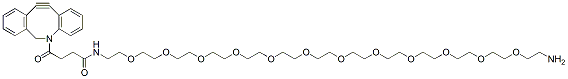 Molecular structure of the compound: DBCO-PEG12-amine