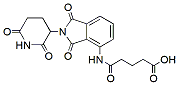 Molecular structure of the compound: Pomalidomide-amido-C3-COOH