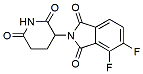 Molecular structure of the compound: 2-(2,6-Dioxopiperidin-3-yl)-4,5-difluoroisoindoline-1,3-dione