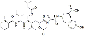 Molecular structure of the compound BP-41463