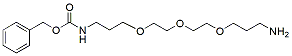 Molecular structure of the compound: CBZ-N-amido-PEG3-amine
