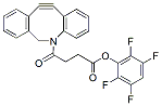 Molecular structure of the compound: DBCO-TFP ester