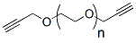 Molecular structure of the compound: Bis-propargyl-PEG, MW 20,000