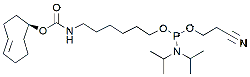 Molecular structure of the compound: TCO phosphoramidite C6