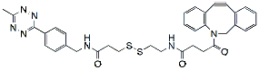 Molecular structure of the compound: DBCO-SS-methyltetrazine