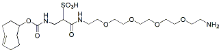 Molecular structure of the compound: Sulfo TCO-PEG4-amine