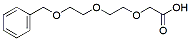Molecular structure of the compound: Benzyl-PEG2-CH2CO2H