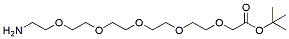 Molecular structure of the compound: Amino-PEG5-CH2CO2tBu