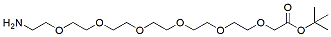 Molecular structure of the compound: Amino-PEG6-CH2CO2tBu