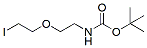 Molecular structure of the compound: tert-Butyl (2-(2-iodoethoxy)ethyl)carbamate