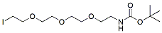 Molecular structure of the compound: tert-Butyl (2-(2-(2-(2-iodoethoxy)ethoxy)ethoxy)ethyl)carbamate