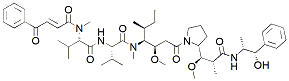 Molecular structure of the compound BP-43077